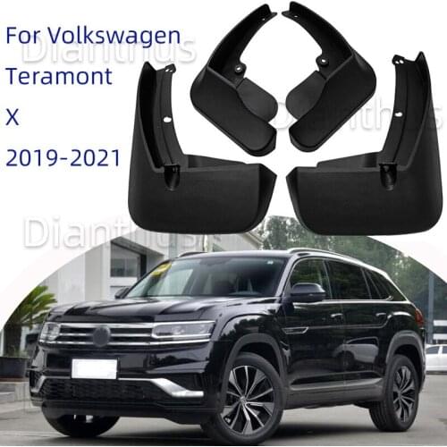 For Volkswagen VW Teramont X 2019-2021 2020 Car Mudguard Anti-splash Anti-Fouling Front Rear Fender Accessories