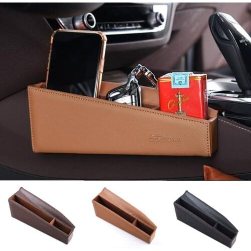 Car Gear Shift Side Gap Storage Box Holder Phone Box Cover for BMW New 5 Series 2018-2021 X5 E90 F10 F11 E60 520LI Decoration