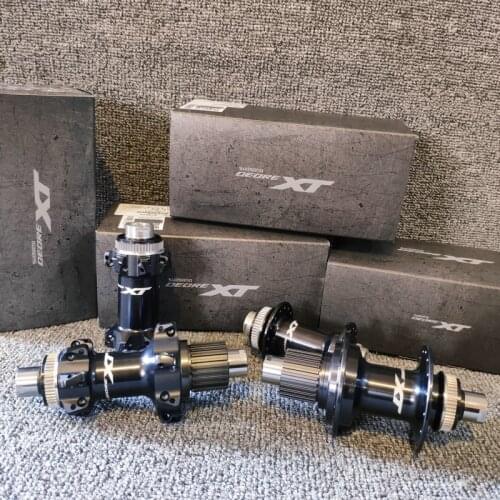 SHIMAN0 Deore Xt M8110 M8100 12S Ruota Libera 28H 32H Center Lock 148/142X12 Mm 110/100X15 Mm Boost Hub E-THRU Assale Bici 12