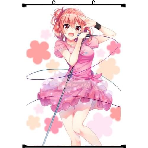 Coscase Anime My Youth Romantic Comedy Is Wrong, As I Expected Yui Yuigahama Hayato Hayama Home Decor Wall Scroll Poster