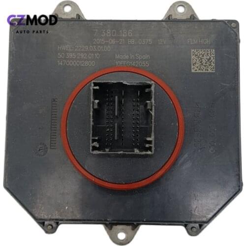 CZMOD Original used 7380186 Headlight LED Control Module Computer 63117380186 503952920110 for BMW G30 G31 G11 car accessories