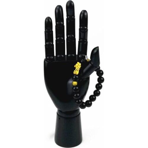 Wood Artists Hand Model Jointed Fingers Mannequin Hand for Sketching Drawing