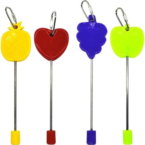 Bird Food Fork Holder Stainless Steel Vegetable Fruit Feeder Birds With Vegetables Fork Xuanfeng Toys Birdcage Accessories