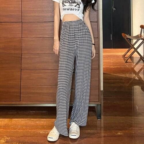 Cheap wholesale 2021 spring summer autumn new fashion casual Popular long women Pants woman female OL wide leg pants Vy0323Y