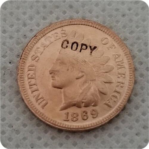COPY REPLICA 1869 Indian Head Cent