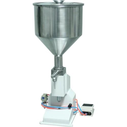 A02 filling machine Pneumatic oil tomato paste sauce bottling filler cosmetic cream packaging manual filling machine food 50ml