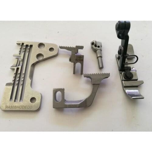 FOR JUKI 2514 four-wire three-row SEWING MACHINE needle set needle plate tooth pressure foot needle