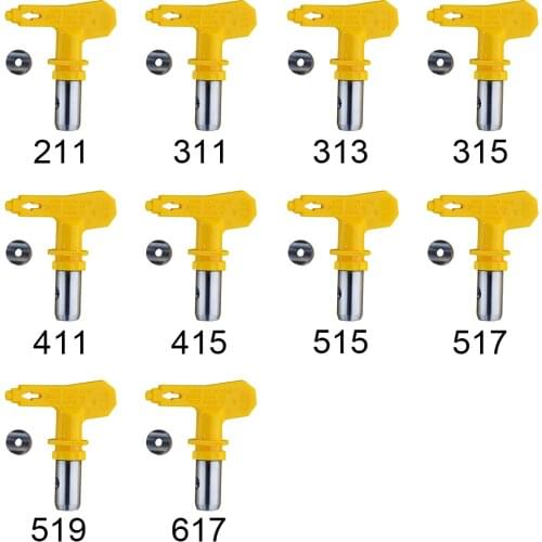 New Series Airless Spray Tip Nozzle Spray for gu n Paint Sprayer211/311/315/411/415/515/517/519/617