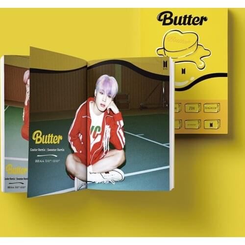New Album Butter KPOP Bangtan Boys Soul Same Photo Cards Photos Be Photo Album MINI BOOK