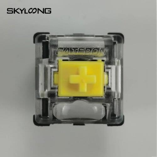 SKYLOONG Gateron Optical Switch For Mechanical Keyboard Games Red Brown Sliver Yellow Keyboard Switch Gateron For GK61 Anne Pro2