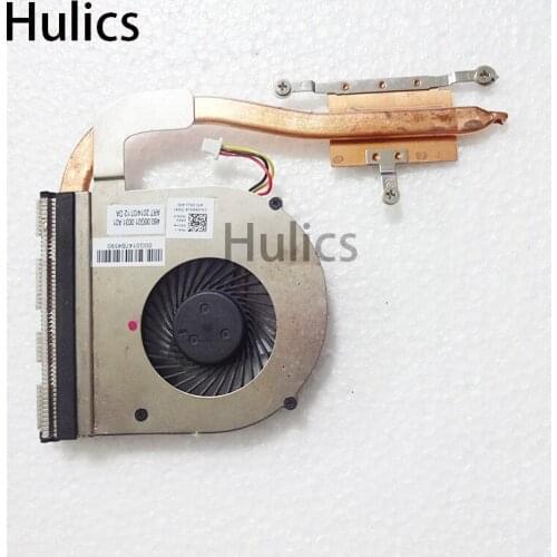 Hulics Original laptop heatsink cooling fan cpu cooler For DELL 3541 3542 3543 CPU heatsink 09W0J6 0511FV