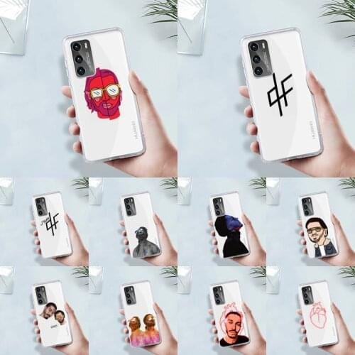 PNL QLF Phone Case Transparent For Huawei 8 7 6 5 4 3 2 pro SE i E Soft TPU Clear Mobile Bags Coque