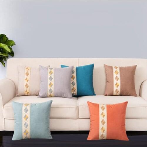 Luxury Decorative Cushion Cover 45*45cm Pillow Covers Linen Pillowcase Home New Year Decoration Sofa Throw Pillowcase