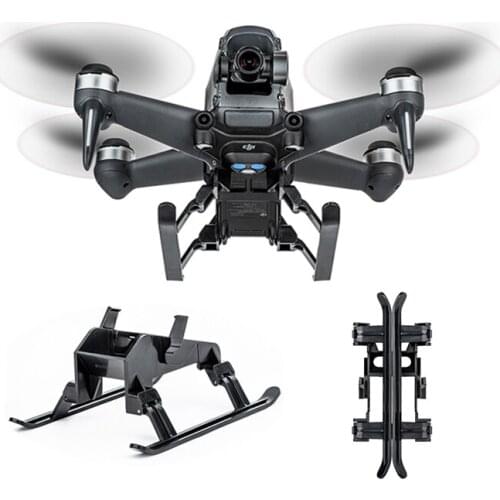 For DJI FPV Foldable Landing Gear Heighten Extended Legs Support Skid Protector Stand Combo Drone Accessories STARTRC Parts