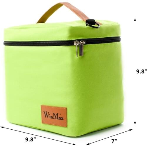 Winmax BX002 Cooler Bags for Male Female Food Fresh Picnic Insulation Thermal Lunch Bag Women Travel Container Insulated IcePack
