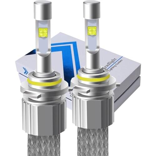 Led H4 H7 Car Headlight 12V Auto 4300k XHP50 Lens Corey Lamp Beads Braided Strip Aluminum Head light bulbs for auto Running Lamp