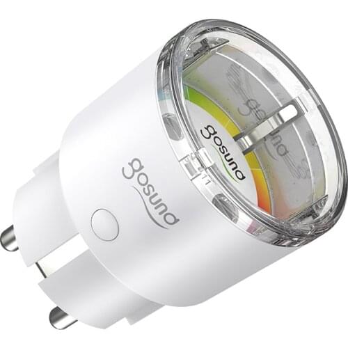 2Pcs Gosund EP2 10A WiFi Plug MINI Smart Socket Tuya Remote Control Works With Alexa Google Home No Hub Required