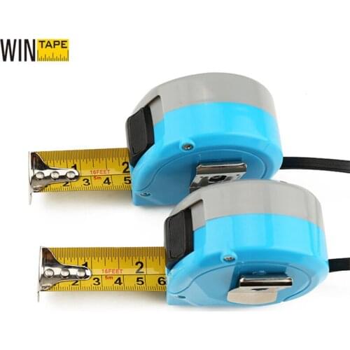 WINTAP 5M Metric Steel Measuring Tape Inch Tape Measure Waterpoof Resistance to Fall Waterproof Distance Measurement Tools