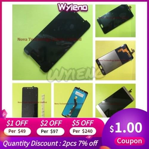 Wyieno Digitizer Panel For Infinix x5010 / x571 / x573 / x556 / X600 Touch LCD Display Screen Assembly + tracking