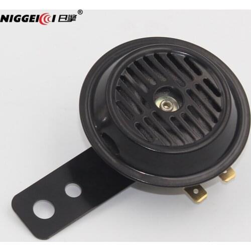 The sound of motorcycle horn is loud and bright, and the installation is convenient. 12V is greater than or equal to 105dB