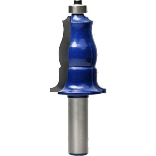 1pc 1/2 shank Lace milling cutters CNC Engraving High-speed steel woodworking tools Special Profiled knife