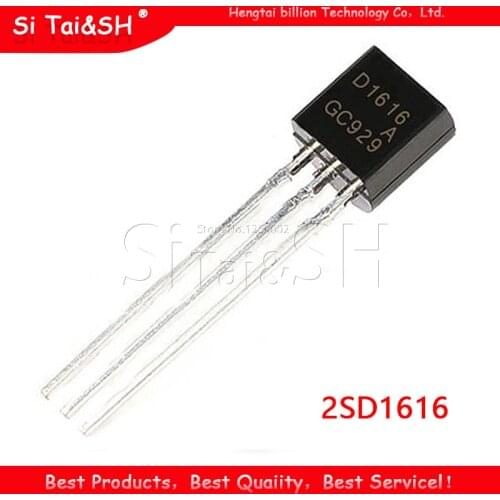 20PCS 2SD1616 TO-92 D1616 TO92 D161A 2SD1616A Transistor