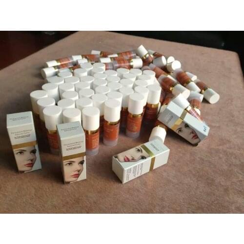 5pcs mix colors vacuum sterile manual eyebrow tattoo ink permanent makeup pigmen paint 10ml