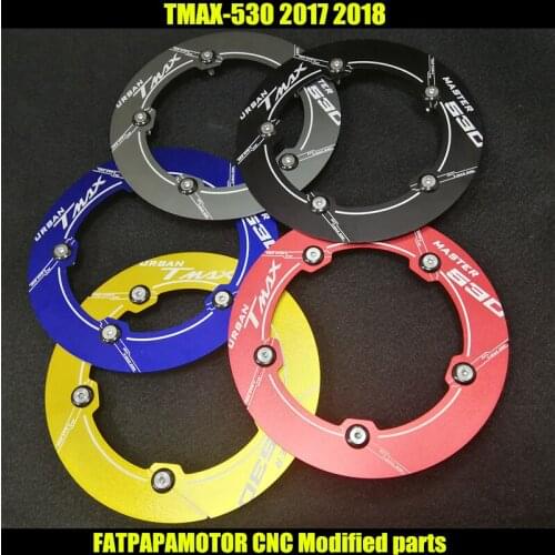 T-MAX 530 Motorcycle Accessories Transmission Belt Pulley Adornment Cover FOR YAMAHA TMAX530 DS XS TMAX 530 2017 2018