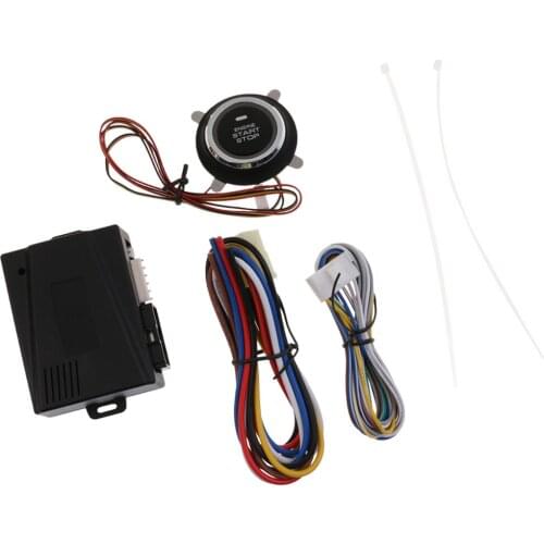 Car Engine Ignition Starter Stop Push Button Switch Illuminated LED Light