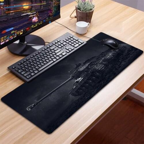 Large Mouse Pad Gamer Gaming Accessories XXL Mausepad Mice Keyboards Computer Peripherals Office Mosepad Deskmats World of Tanks