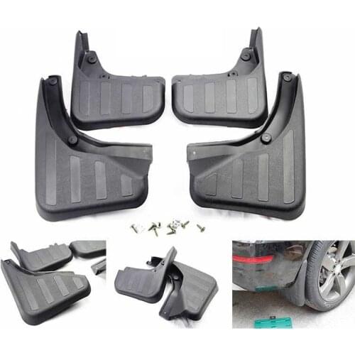 4pcs Premium Auto Front&Rear Heavy Duty Molded Flares Splash Mud Flaps Guards Fenders For Mercedes Benz GLK 200/260 2009-2019