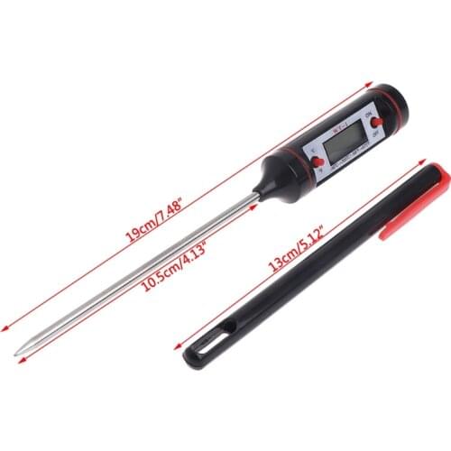 OOTDTY Digital Food Pen Style Thermometer Kitchen BBQ Meat Cooking Temperature Probe