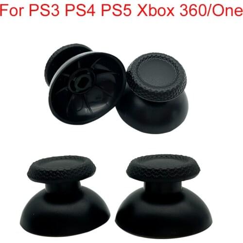Game Accessory Protect Cover Silicone Thumb Stick Grip Caps for PS4/3 for PS5 for Xbox 360 for Xbox one Game Controllers