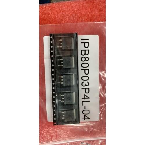 IPB80P03P4L-04 TO-263 80A 30V P-channel TO263 4P03L04 10PCS -1lot
