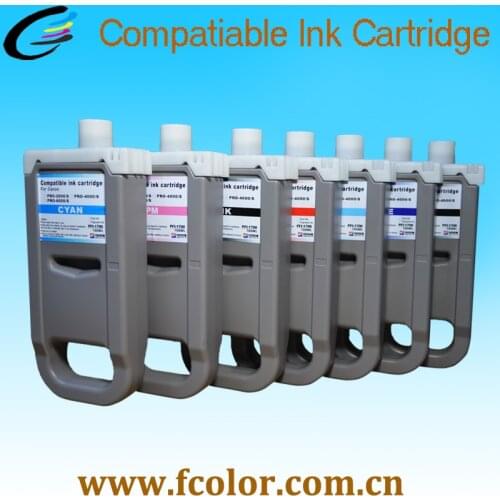 700ml 1700 Pigment Ink Cartridge For Canon Pro2000 Pro 2000 Pro4000 Pro 4000 Pro6000 Pro 6000 Printer Replacement Ink
