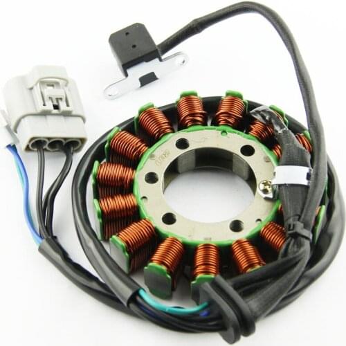 Motorcycle Stator Magneto Coil 18 Poles 12V Coil For SuzukiLTZ400 Quadsport Z400 3210133H00 32101-33H00