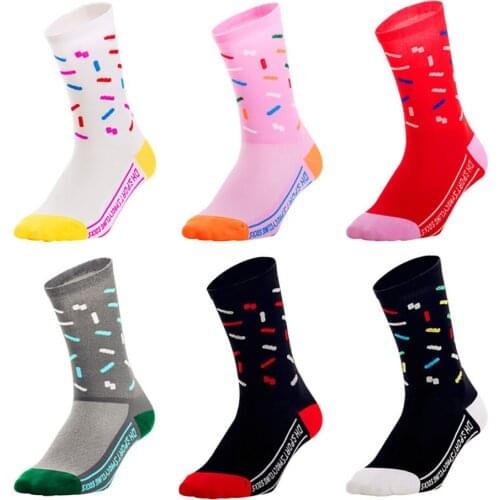 KoKossi Cycling Professional Sports Socks Breathable Comfortable Anti-slip Harmless Skin-friendly Outdoor Exercise Fitness Socks