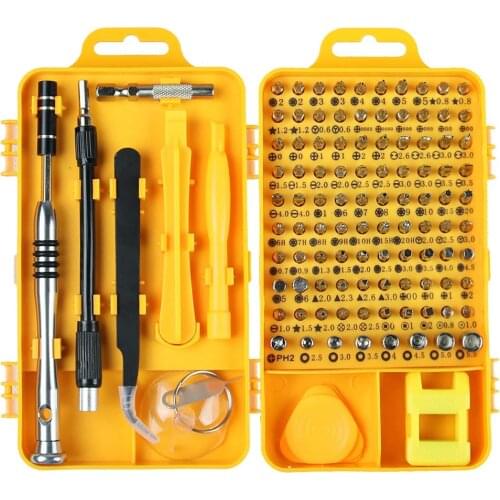 115 In 1 Screwdriver Set Mini Precision Screwdriver Multi Computer PC Mobile Phone Device Repair Hand Home Tools