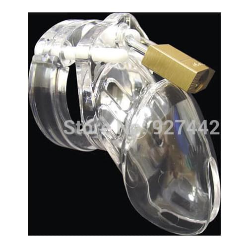 Plastic CB6000S male chastity cock cage device sex toys for male