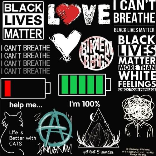 Iron on Patches Letter Stripe Heat-sensitive Applique Heat Transfer Thermo Stickers on Clothes Iron on Transfer Fusible Clothing