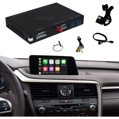 Ugode wireless Car play carplay inerface box For Apple iOS Android Auto for Le-xus NX ES UX IS CT RX GS LS OE Radio Screen