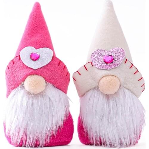 Valentines Day Decorations Swedish Tomte Plush Gnome Norway Nisse Valentines Day Decor Easter Plush Gnome Girl Woman Gifts