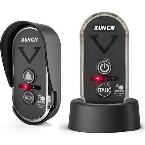 Xuncn Wireless Intercom Doorbells for Home Classroom, Intercomunicador Waterproof Electronic Doorbell