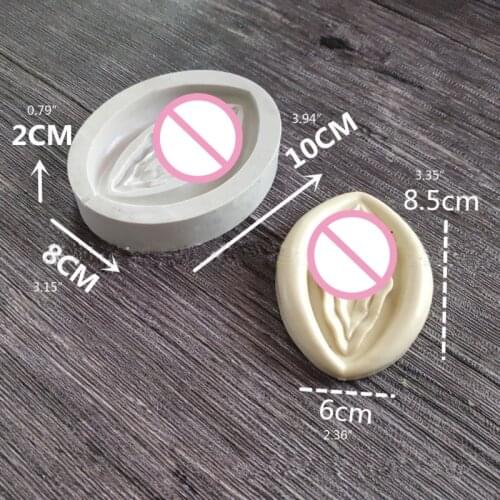 Female Mold Sex Silicone Molds Soap Candle Clay Chocolate Resin Mold Tool K3ND