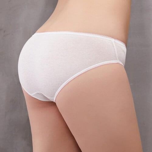 10pc High Quality Cotton Once Use Disposable Underwear Maternity Panties Postpartum Paper Briefs For Pregnant Maternal Panties