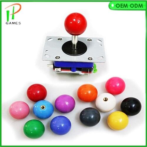 2Pcs Switchable Ball Arcade Short Shaft Zippy joystick 4 8 Ways Operation Controller for Arcade Games Machine