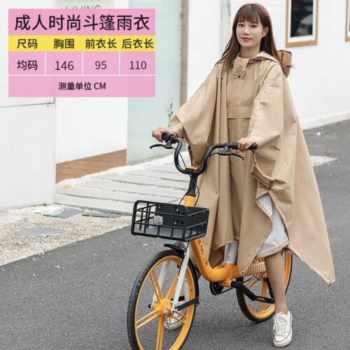 2021 Fashion RAINPROOF Adult Multi-functional Outdoor thin Poncho Raincoat Climbing Cycling Travel Equipment Rainwear