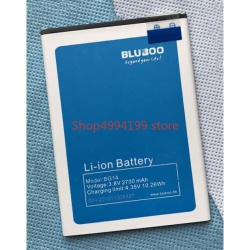 Bluboo D6 phone battery 2700mah 3.8V for Bluboo D6/D6 Pro Mobile phone 5.5inch MT6739 Quad Core-free shipping