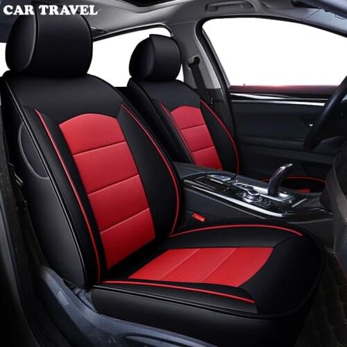 CAR TRAVEL Custom real leather car seat cover For Mazda 3 6 2 C5 CX-5 CX7 323 626 M2 M3 M6 Axela Familia car accessories styling