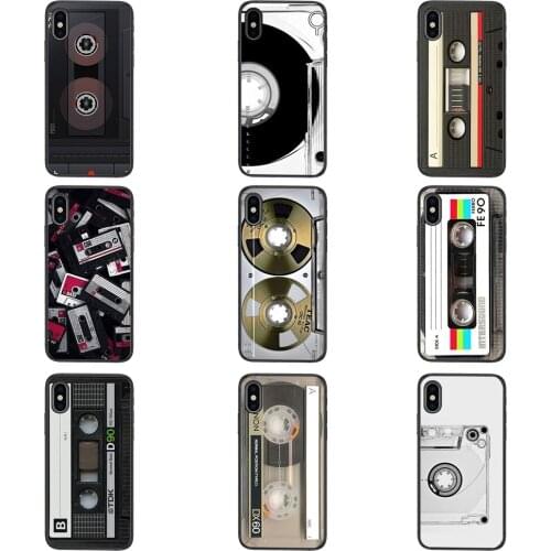 For Redmi K40 9C Nfc 9A 8A 7A K30S K30 Pro Plus 5G Soft TPU Fashion Original Design Original Retro Cassette Tape Store